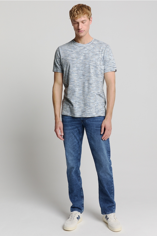 STRIPED CREWNECK T SHIRT 28340470 134 SKY
